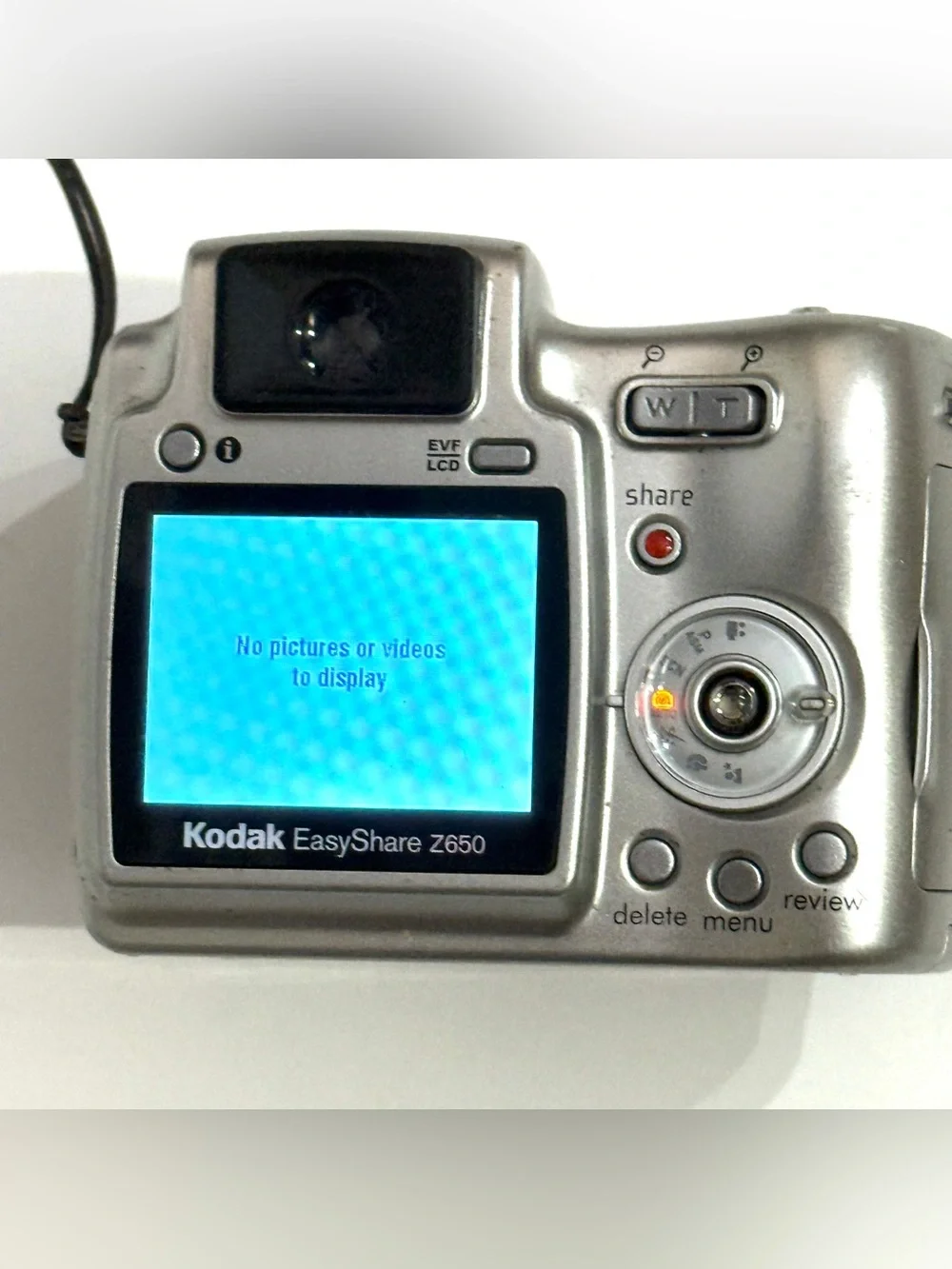 Kodak EasyShare Z650 6.1MP 10x Zoom Digital Camera AS-IS Parts Repair